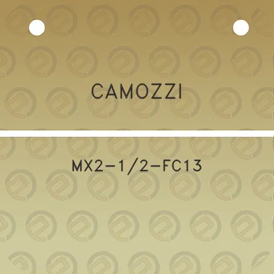 camozzi-mx2-12-fc13