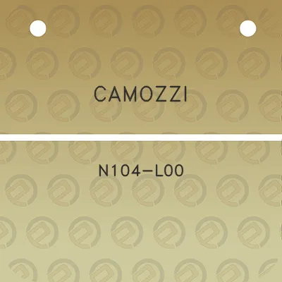 camozzi-n104-l00