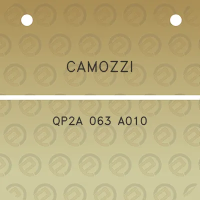 camozzi-qp2a-063-a010