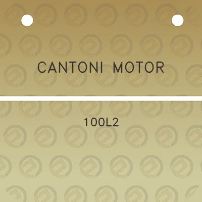 cantoni-motor-100l2