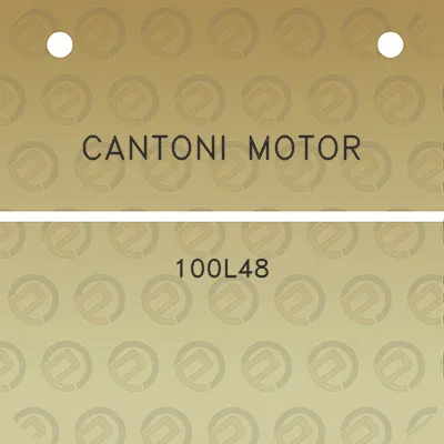 cantoni-motor-100l48