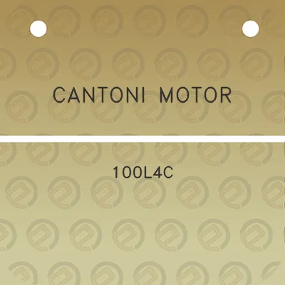 cantoni-motor-100l4c