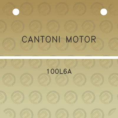 cantoni-motor-100l6a