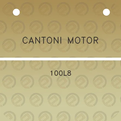 cantoni-motor-100l8