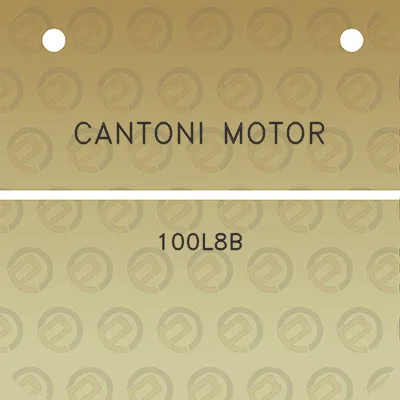 cantoni-motor-100l8b