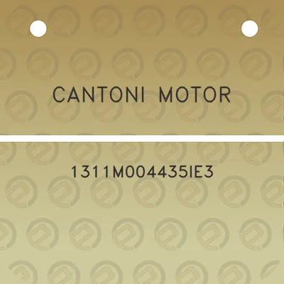 cantoni-motor-1311m004435ie3