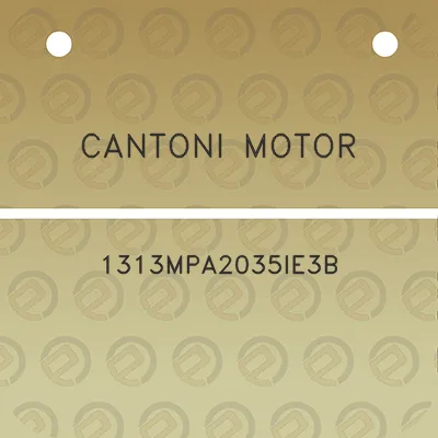 cantoni-motor-1313mpa2035ie3b