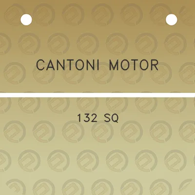 cantoni-motor-132-sq