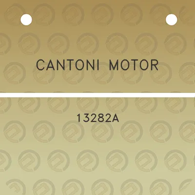 cantoni-motor-13282a