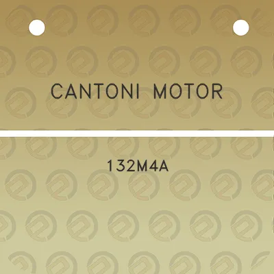 cantoni-motor-132m4a