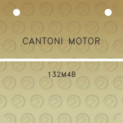 cantoni-motor-132m4b