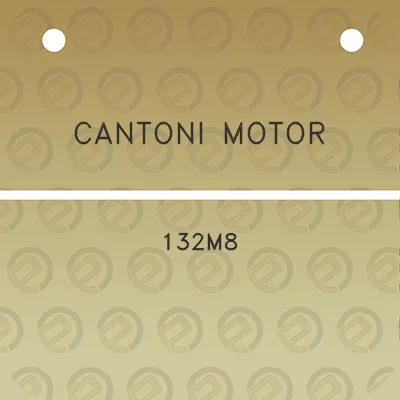 cantoni-motor-132m8