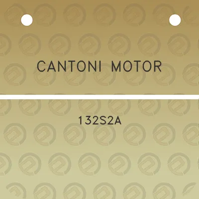 cantoni-motor-132s2a