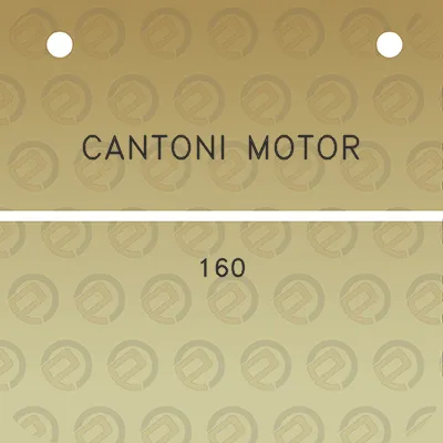 cantoni-motor-160