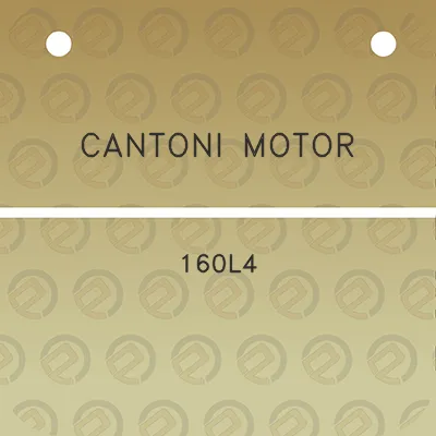 cantoni-motor-160l4