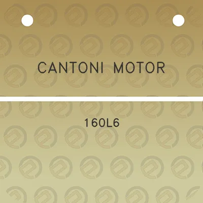 cantoni-motor-160l6