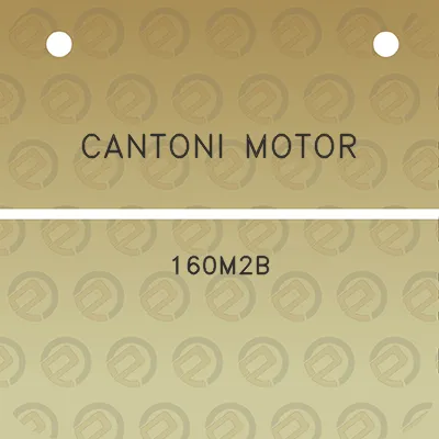 cantoni-motor-160m2b