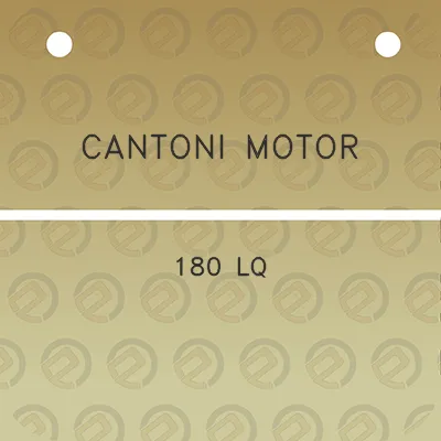 cantoni-motor-180-lq