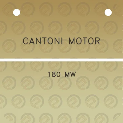 cantoni-motor-180-mw