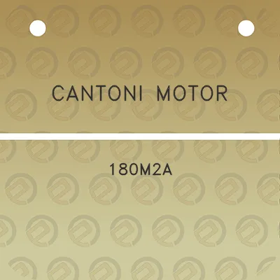 cantoni-motor-180m2a