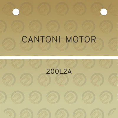 cantoni-motor-200l2a