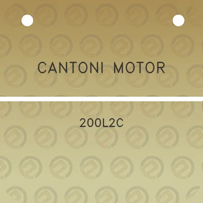 cantoni-motor-200l2c