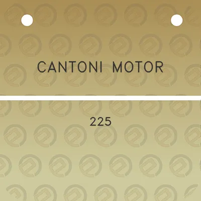 cantoni-motor-225