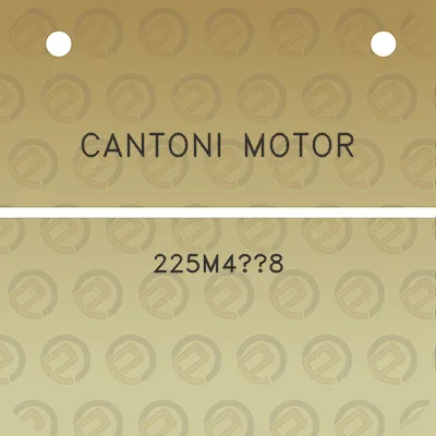 cantoni-motor-225m48