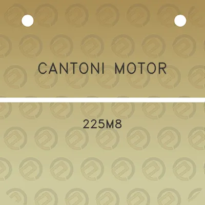 cantoni-motor-225m8