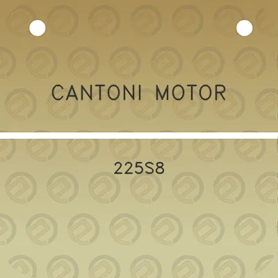 cantoni-motor-225s8