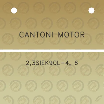 cantoni-motor-23siek90l-4-6