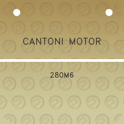 cantoni-motor-280m6