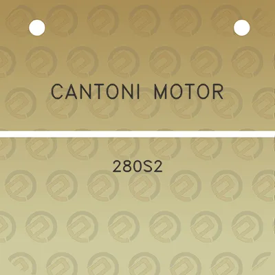 cantoni-motor-280s2