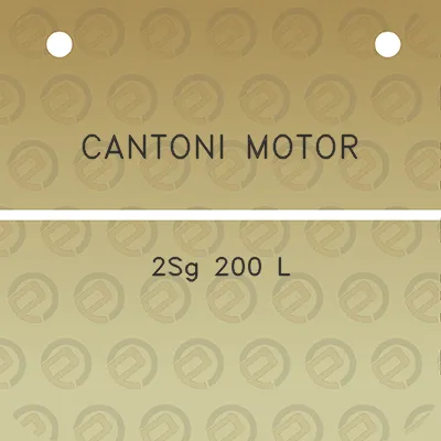 cantoni-motor-2sg-200-l