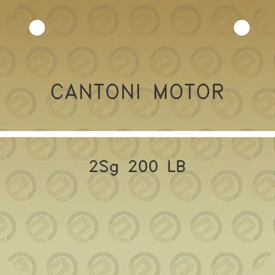 cantoni-motor-2sg-200-lb