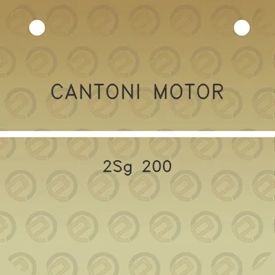 cantoni-motor-2sg-200