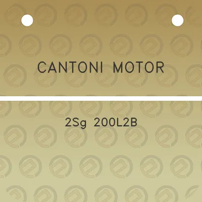 cantoni-motor-2sg-200l2b