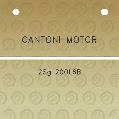 cantoni-motor-2sg-200l6b