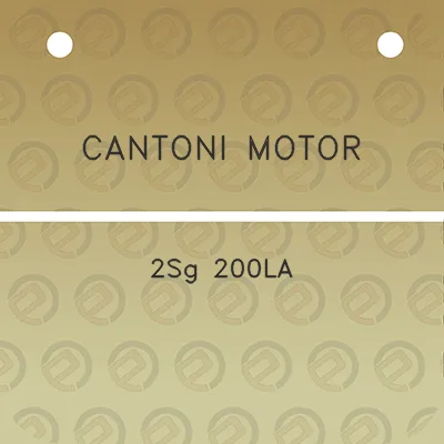 cantoni-motor-2sg-200la