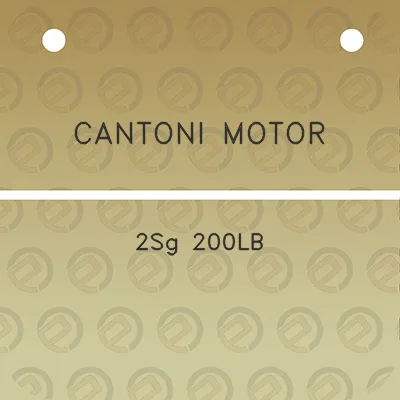 cantoni-motor-2sg-200lb