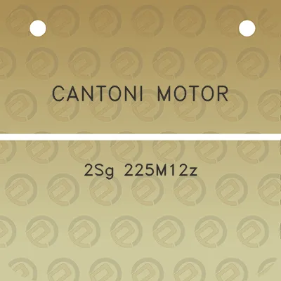 cantoni-motor-2sg-225m12z