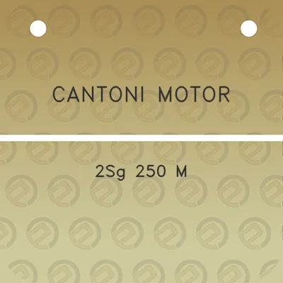 cantoni-motor-2sg-250-m