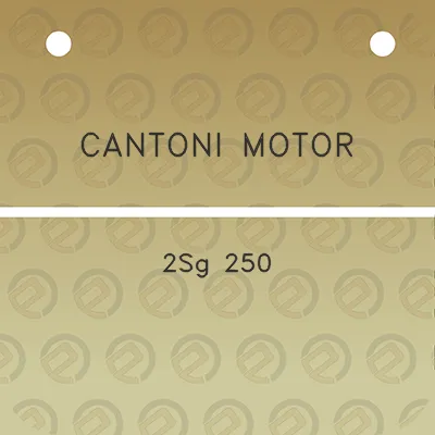 cantoni-motor-2sg-250