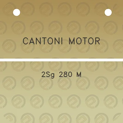 cantoni-motor-2sg-280-m