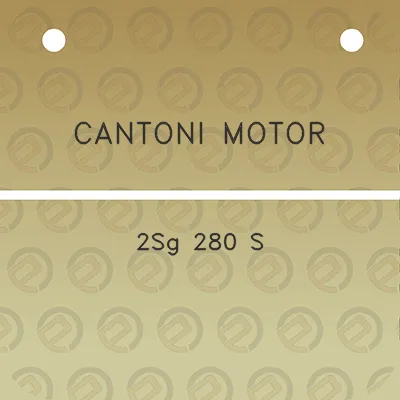 cantoni-motor-2sg-280-s