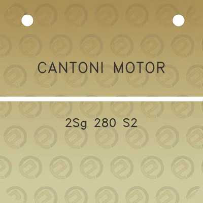 cantoni-motor-2sg-280-s2