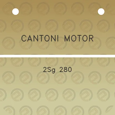 cantoni-motor-2sg-280