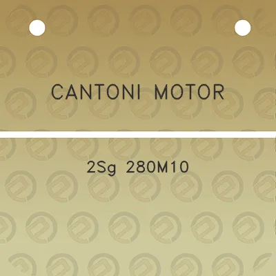 cantoni-motor-2sg-280m10