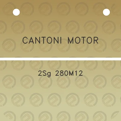 cantoni-motor-2sg-280m12