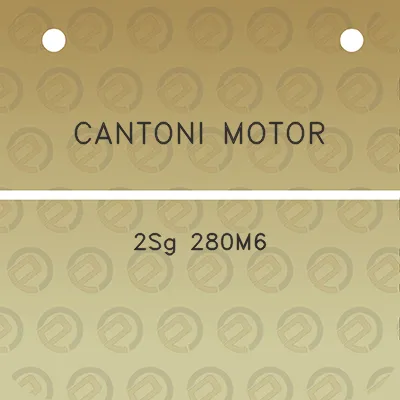 cantoni-motor-2sg-280m6